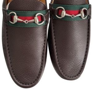 Brand New Men Gucci Size G9 US 10 Driver with web